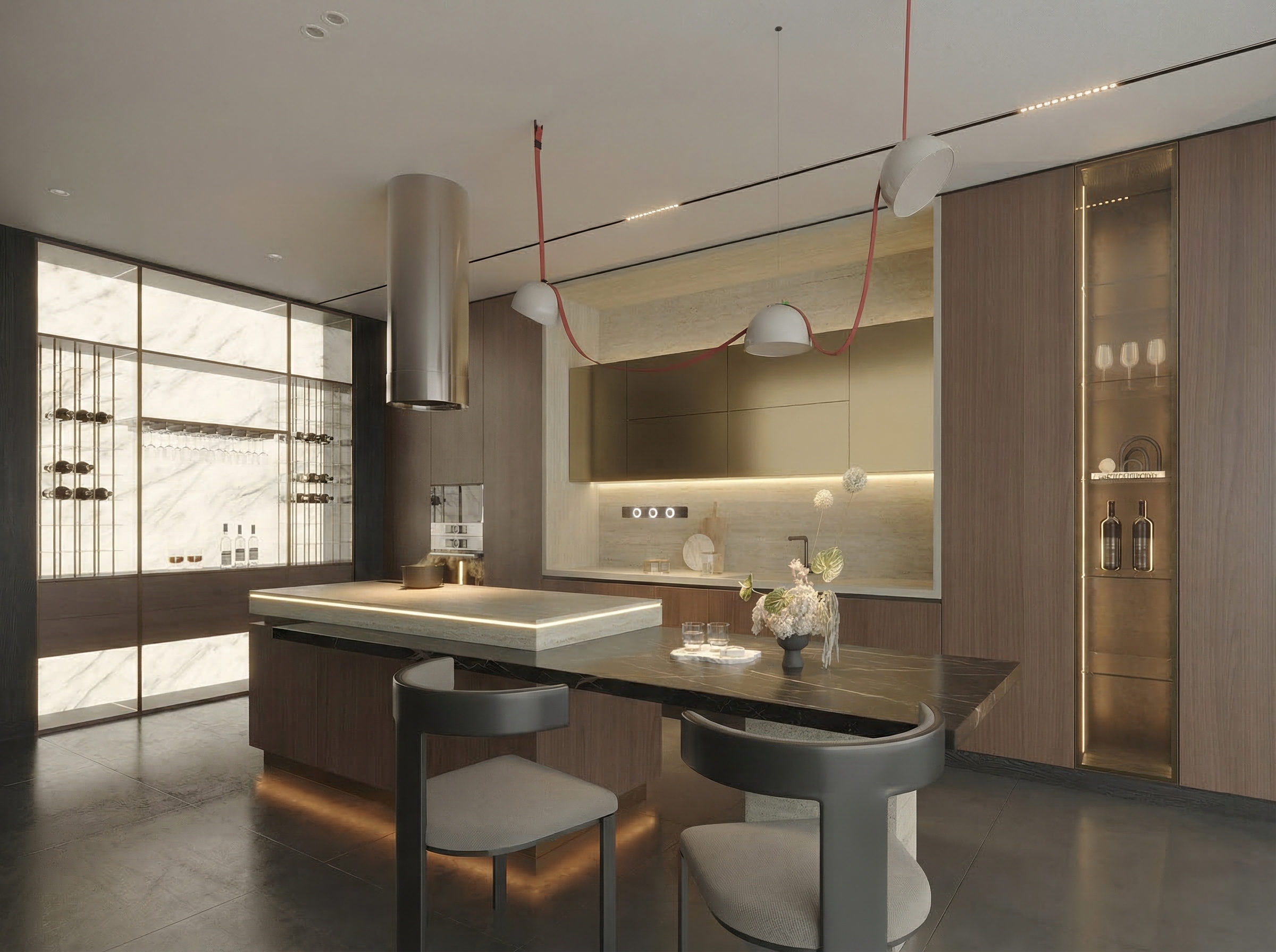 Chuẩn Mực Mới Cho Không Gian Bếp Luxury Với Bếp Từ Vô Hình