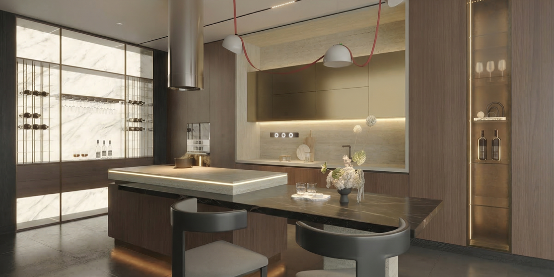Chuẩn Mực Mới Cho Không Gian Bếp Luxury Với Bếp Từ Vô Hình