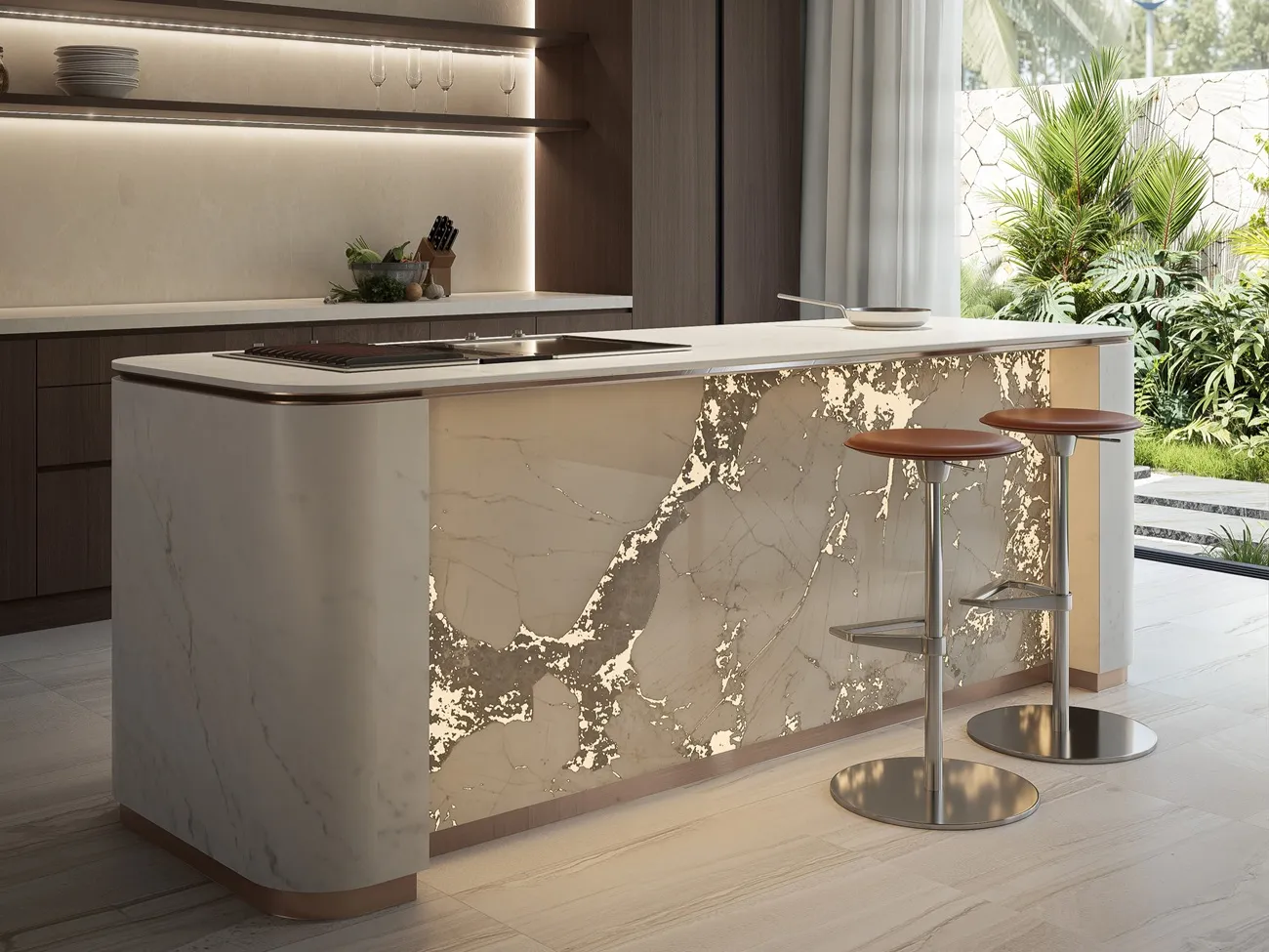 ĐẢO BẾP LUMIÈRE VEIN