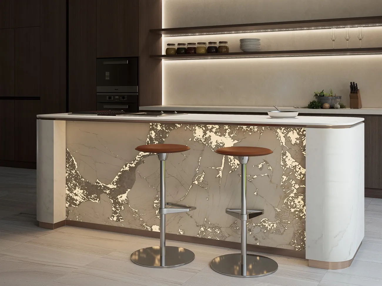 ĐẢO BẾP LUMIÈRE VEIN