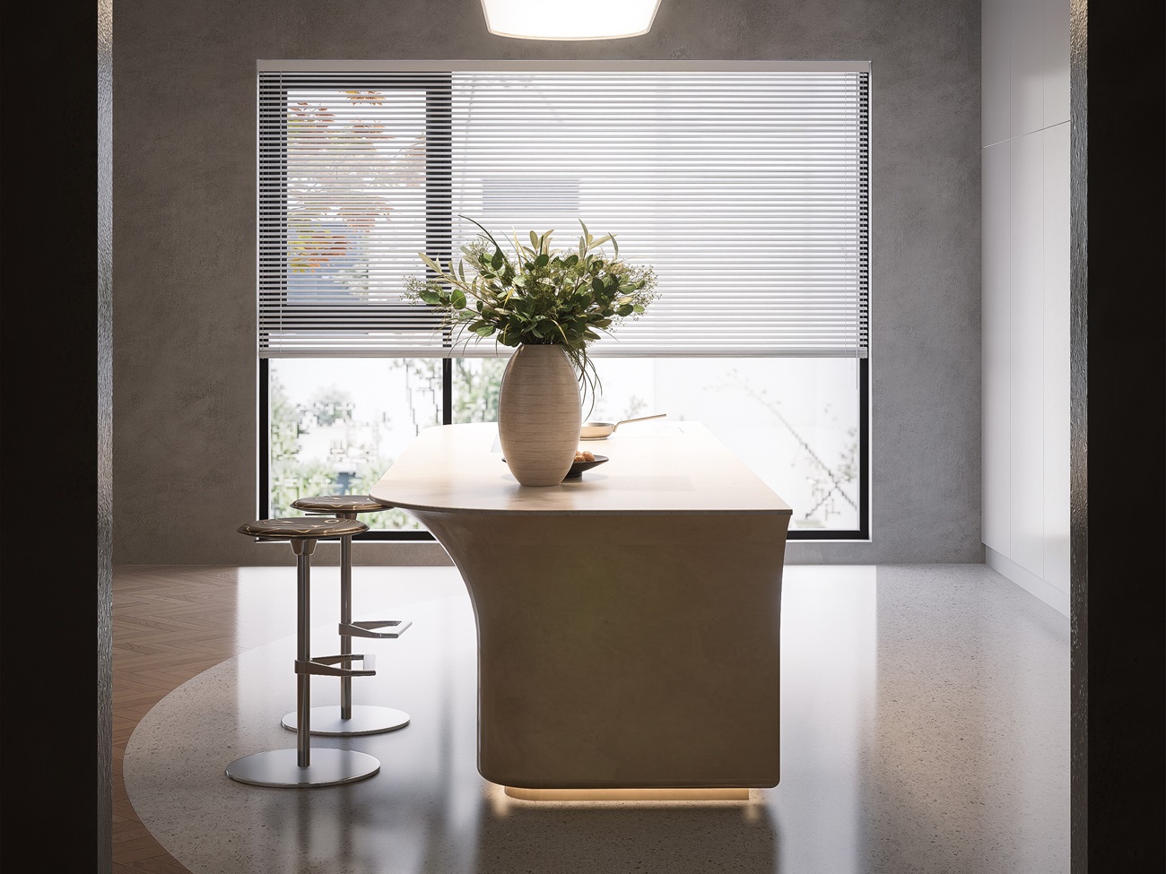 AURELIA SAND KITCHEN ISLAND