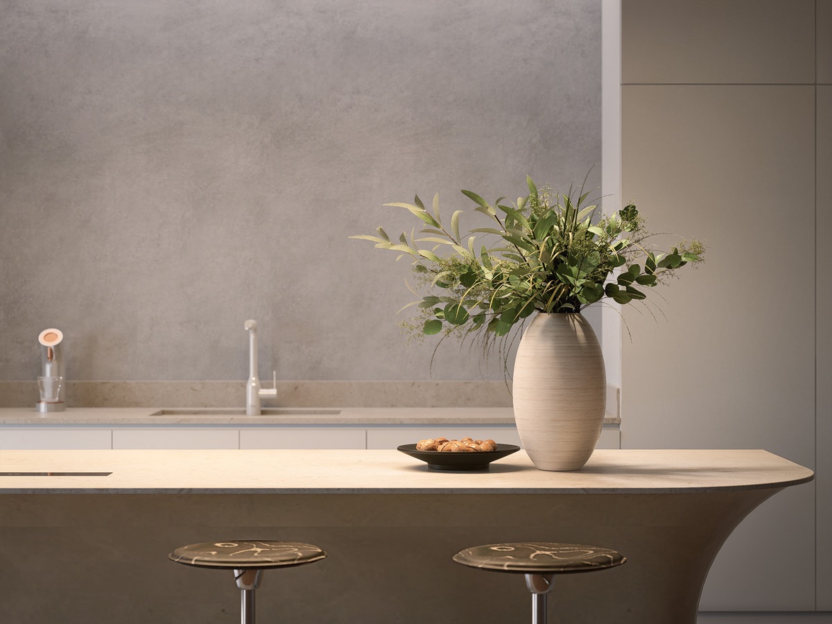 AURELIA SAND KITCHEN ISLAND