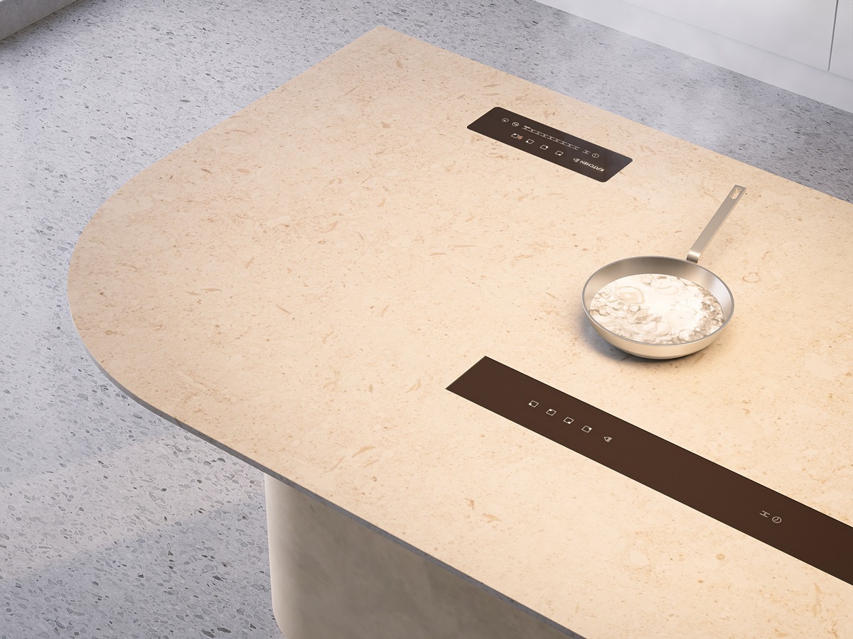 AURELIA SAND KITCHEN ISLAND