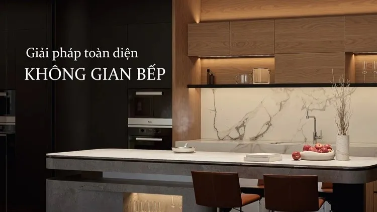Bếp Ẩn Là Gì? Giải Pháp Bếp Vô Hình Dưới Mặt Đá | Kartchen